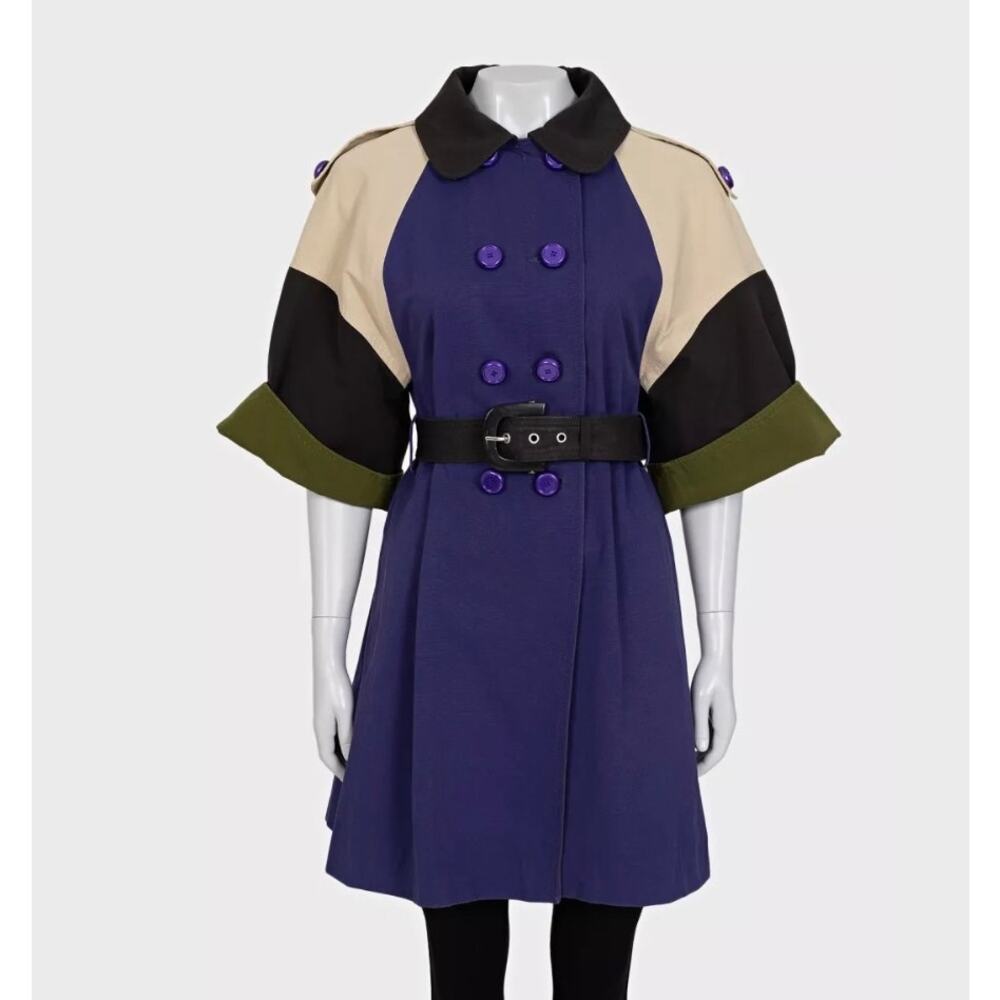 Kenzo Vintage Cropped Trench Coat - EU38/M